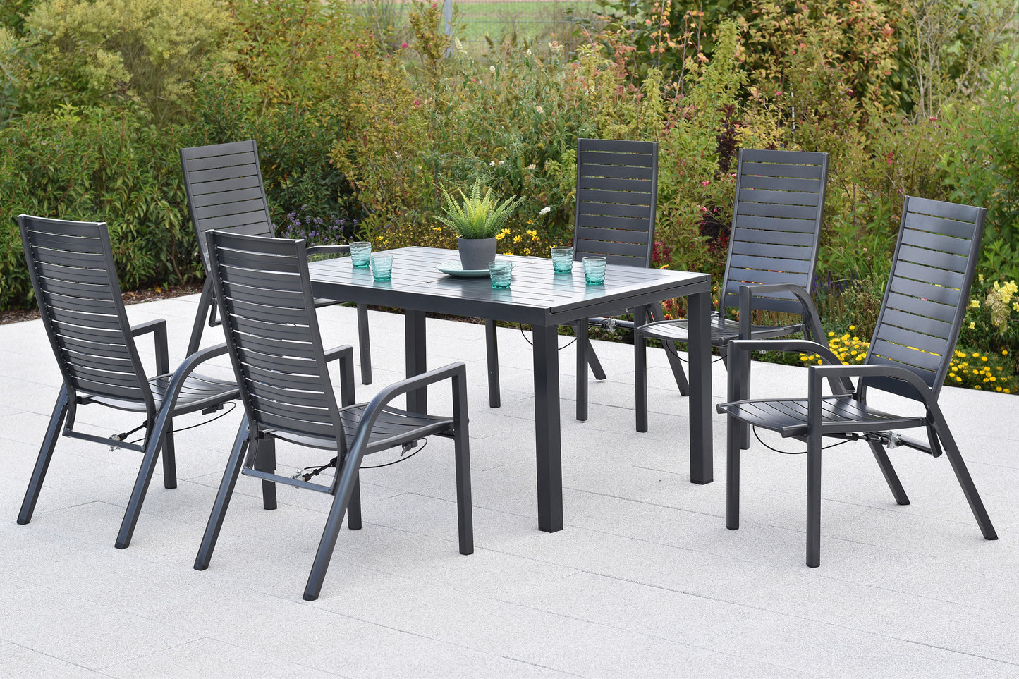 Siros Set 7tlg.
Aluminium