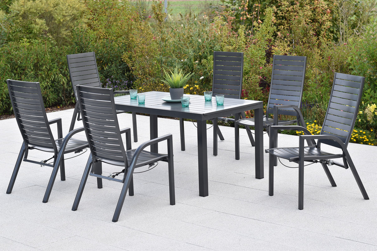 Siros Set 7tlg.
Aluminium