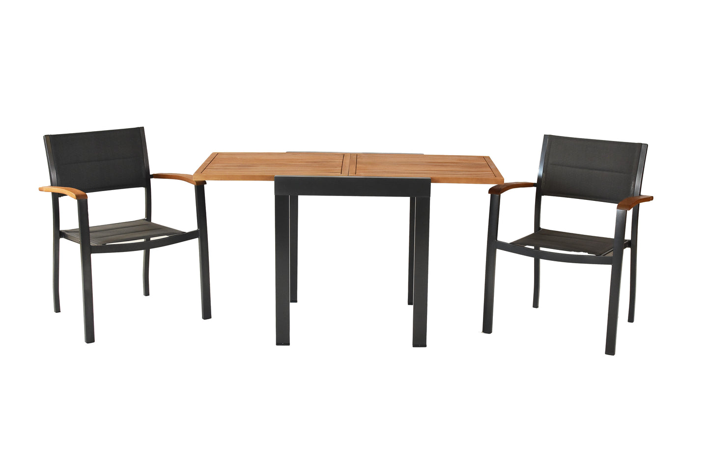 Paxos Set 3tlg.
Aluminium/Textil/Akazie