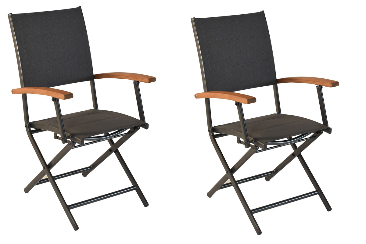 Paxos Klappsessel, Set
Aluminium/Textil/Akazie