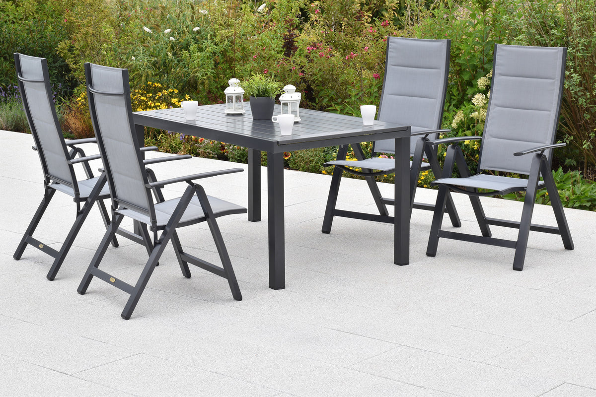 5tlg. Florenz Set
Aluminium/Textil