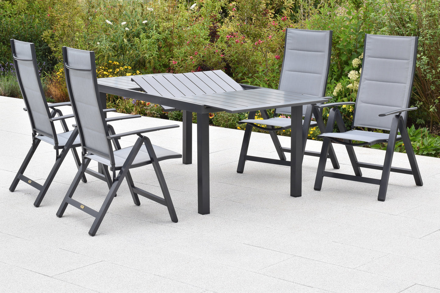 5tlg. Florenz Set
Aluminium/Textil