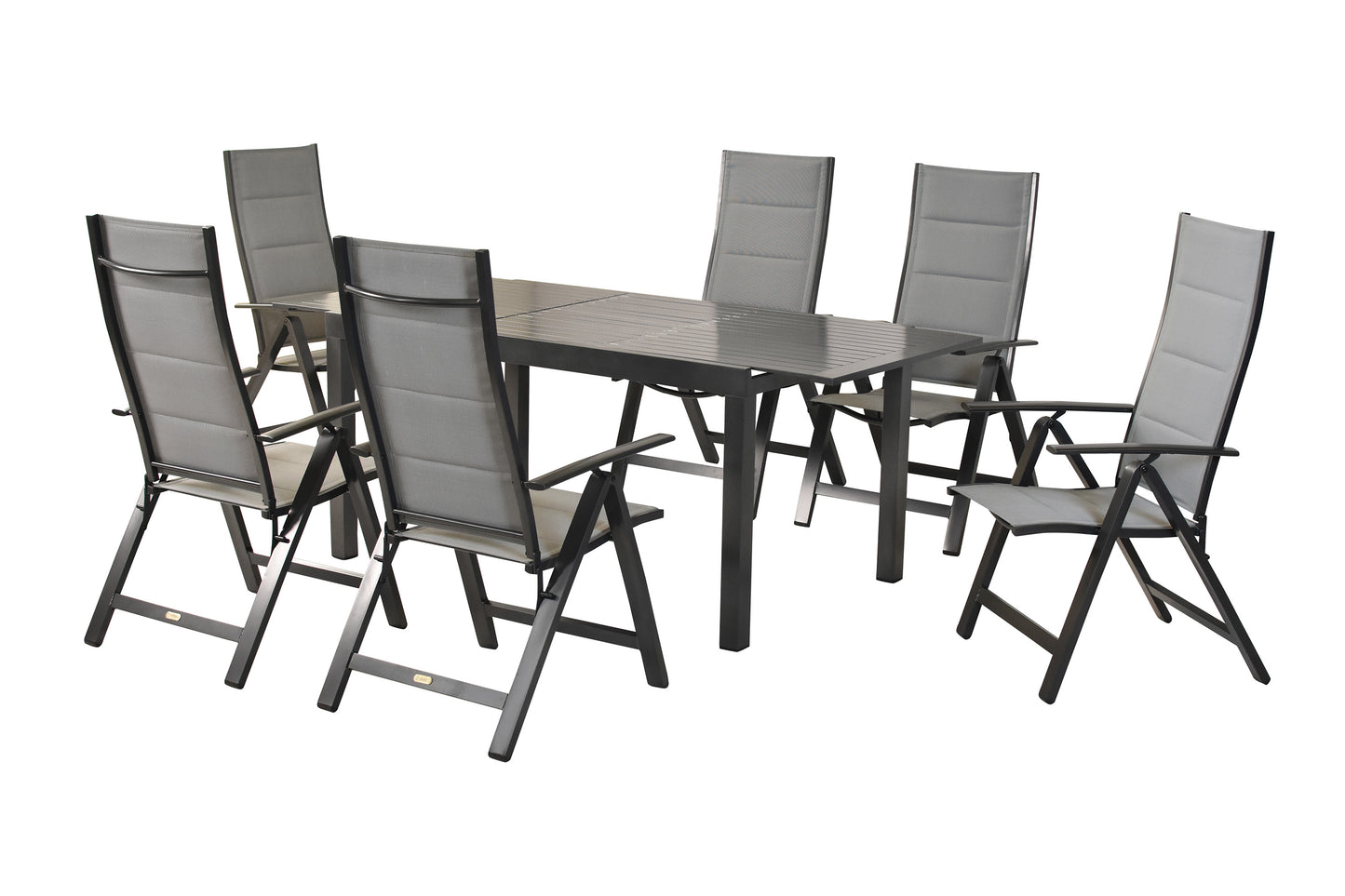 7tlg. Florenz Set
Aluminium/Textil