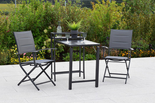 Florenz Set 3tlg.
Aluminium/Textil