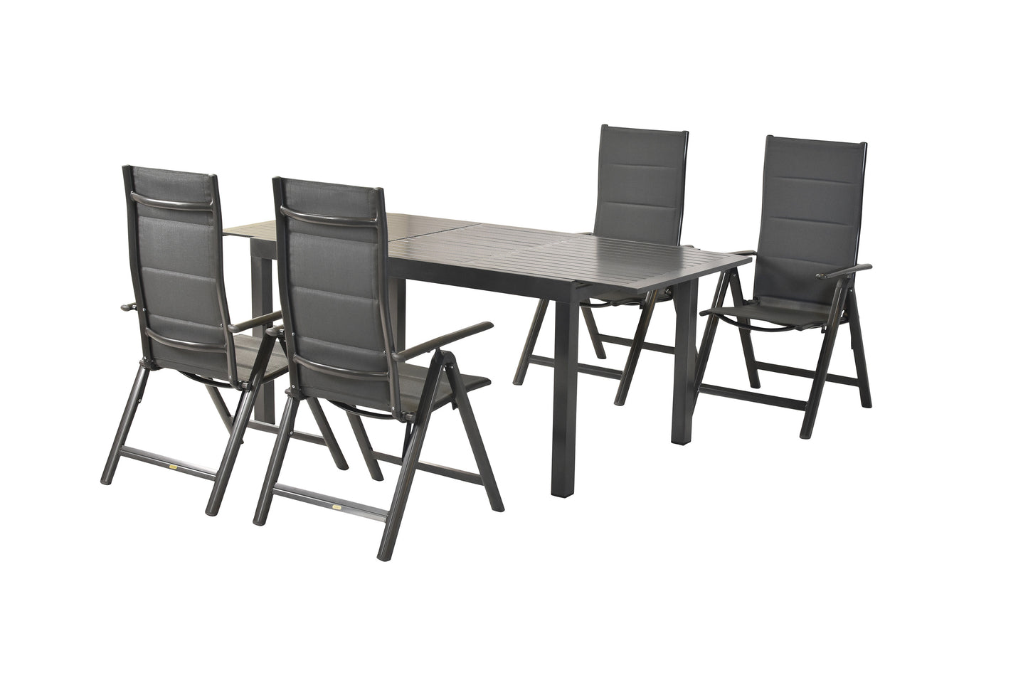 Taviano Set 5tlg.
Aluminium/Textil