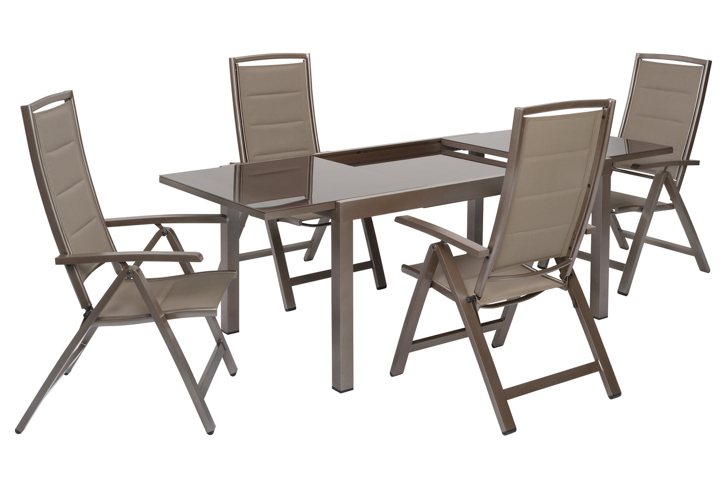 Tinetto Set 5tlg.
Aluminium/Textil