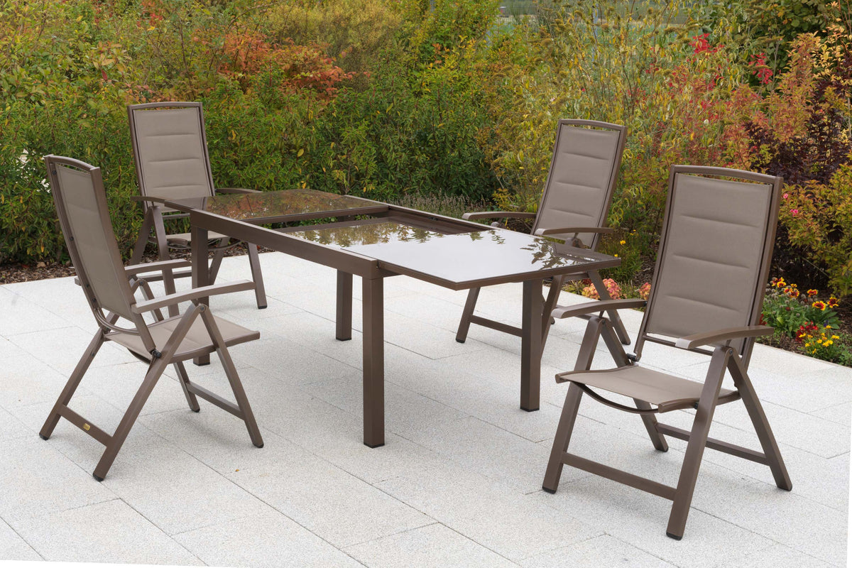 Tinetto Set 5tlg.
Aluminium/Textil