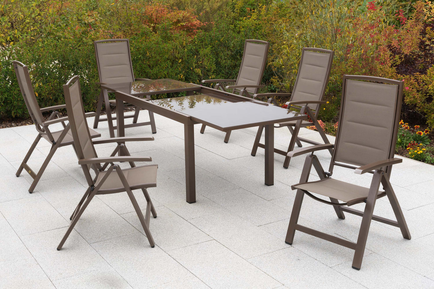Tinetto Set 7tlg.
Aluminium/Textil