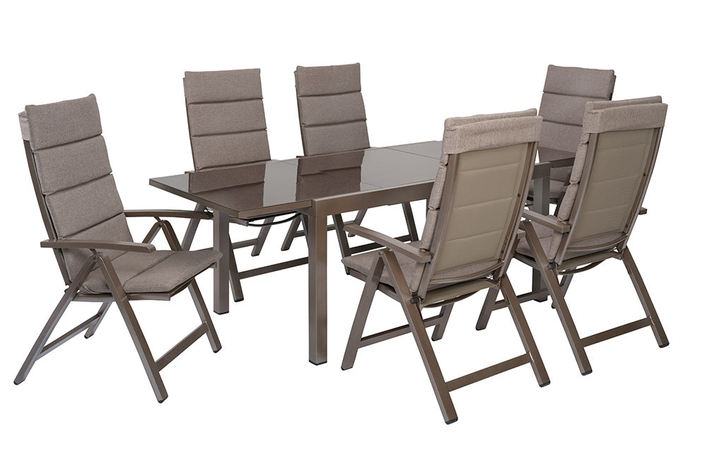 Tinetto Set 13tlg.
Aluminium/Textil
