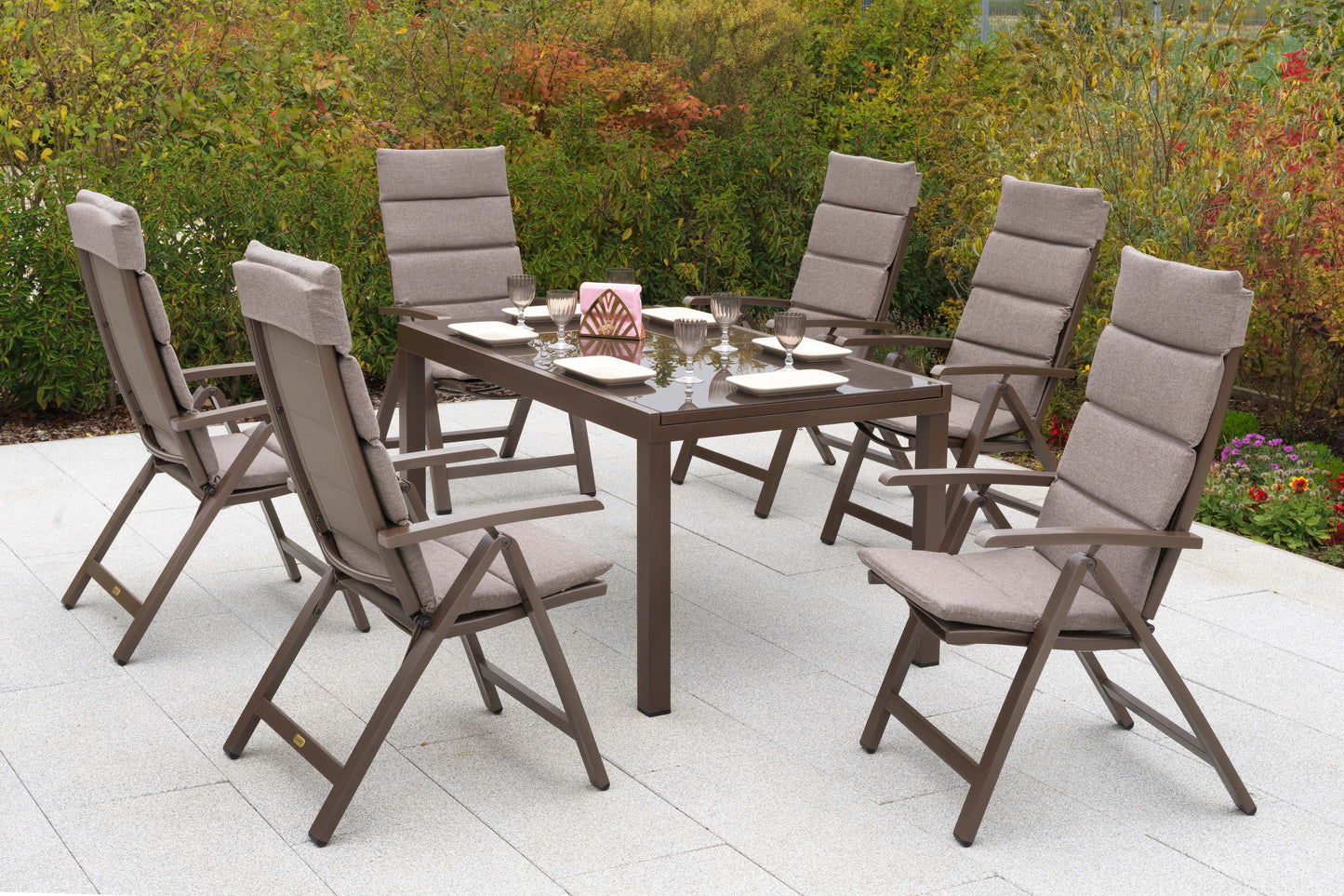 Tinetto Set 13tlg.
Aluminium/Textil