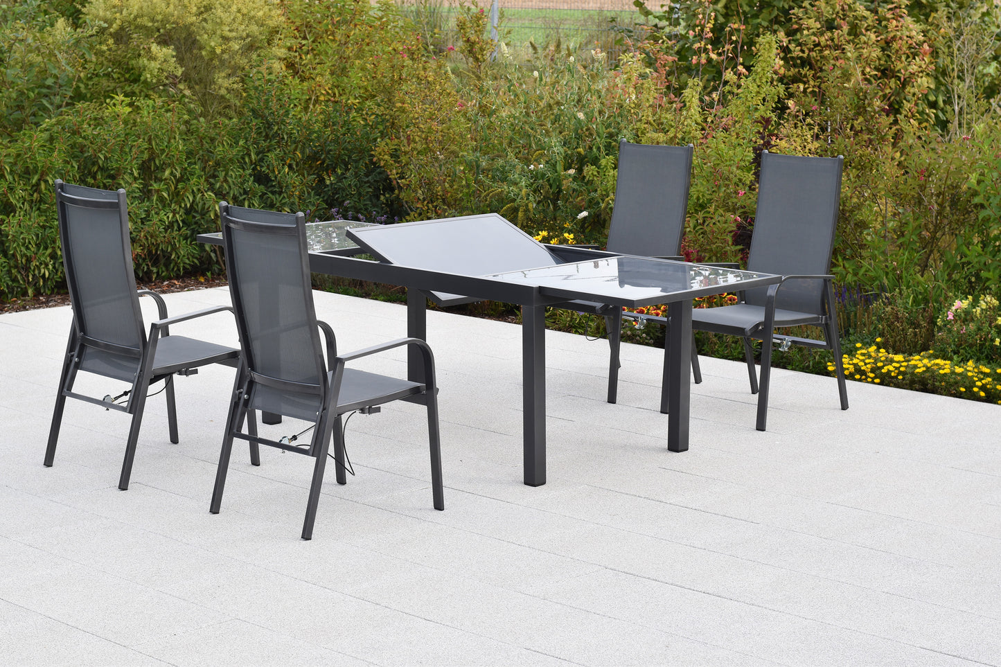 Alassio Set 5tlg.
Alu/Textil