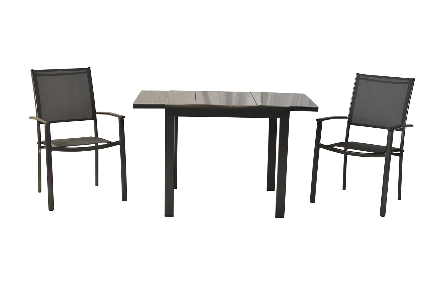 Milano Set 3tlg.
Alu/Textil