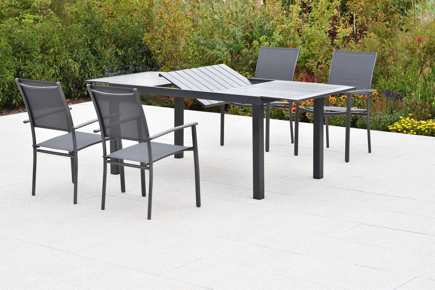 Milano Set 5tlg.
Alu/Textil