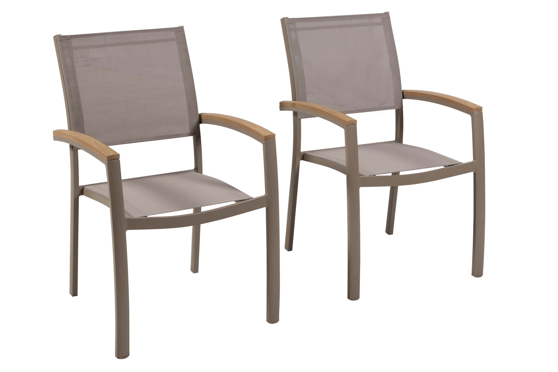 Piemont Stapelsessel, 2er Set
Aluminium/Textil
