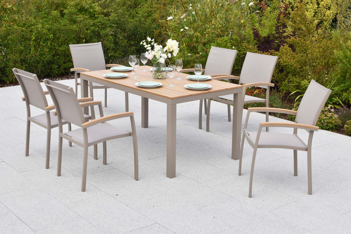 Piemont Set 7tlg.
Aluminium/Textilv