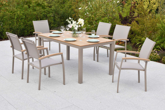 Piemont Set 7tlg.
Aluminium/Textilv