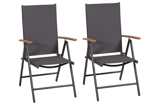 Valenza Klappsessel, 2er Set
Aluminium/Textil
