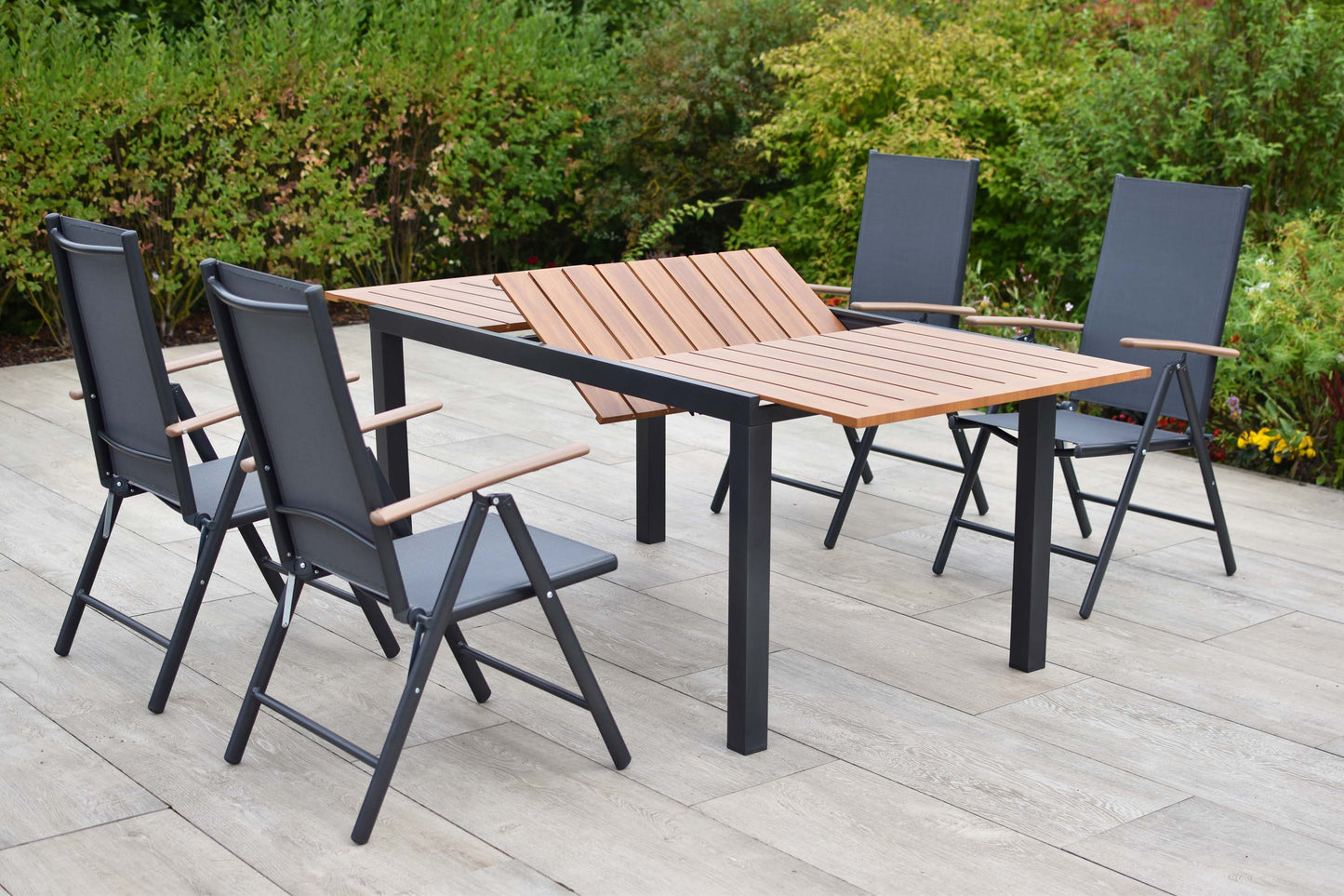 Valenza Set 5tlg.
Aluminium/Textil