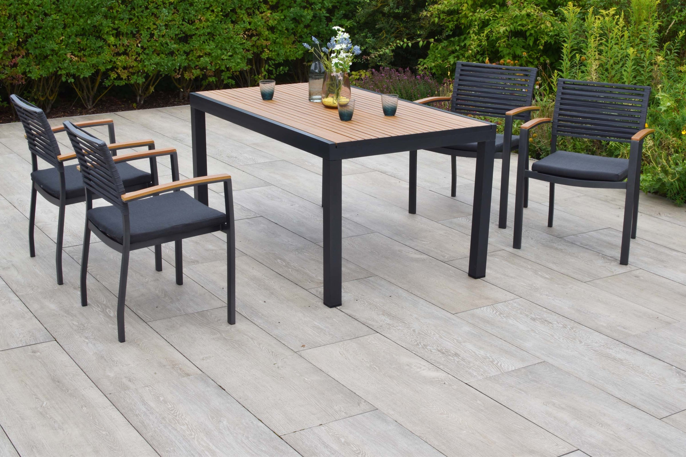 Parella Set 5tlg.
Aluminium/Textil