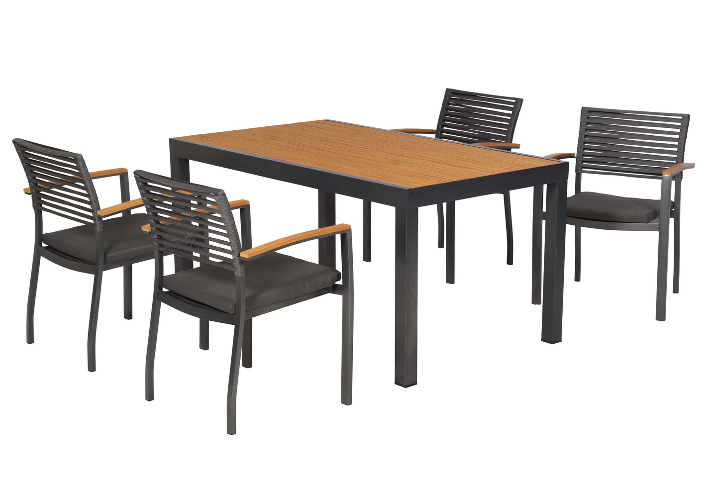 Parella Set 5tlg.
Aluminium/Textil