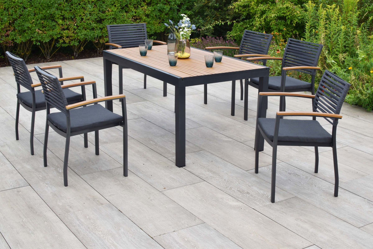 Parella Set 7tlg.
Aluminium/Textil