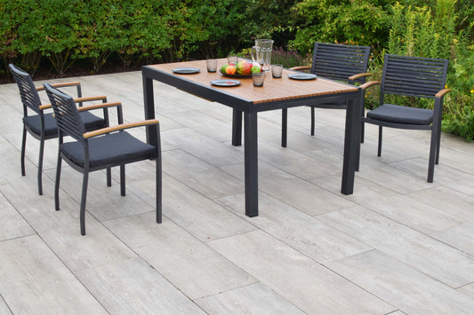 Parella Set 5tlg.
Aluminium/Textil