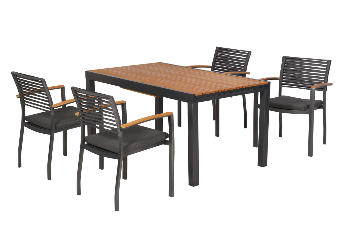 Parella Set 5tlg.
Aluminium/Textil
