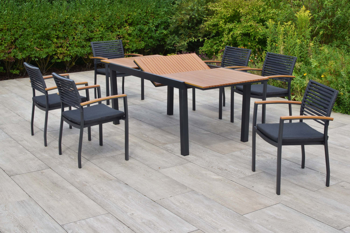 Parella Set 7tlg.
Aluminium/Textil