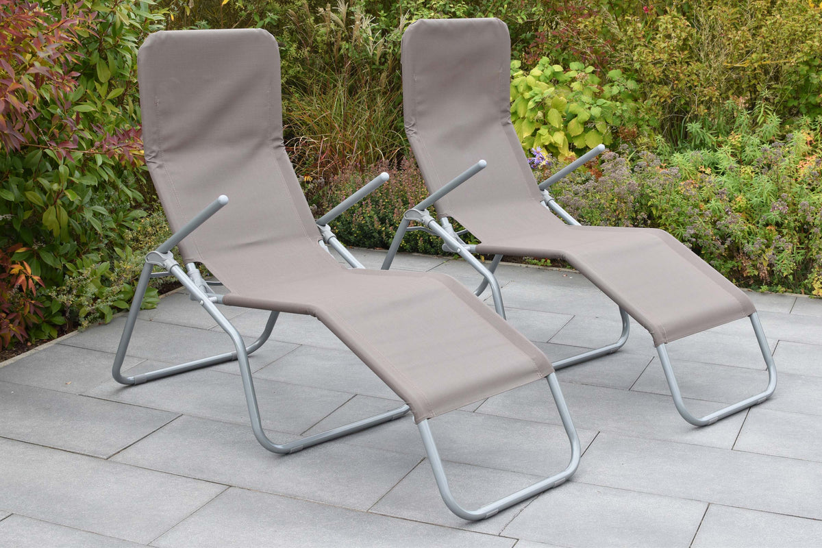 Wellnessliege XXL, 2er Set