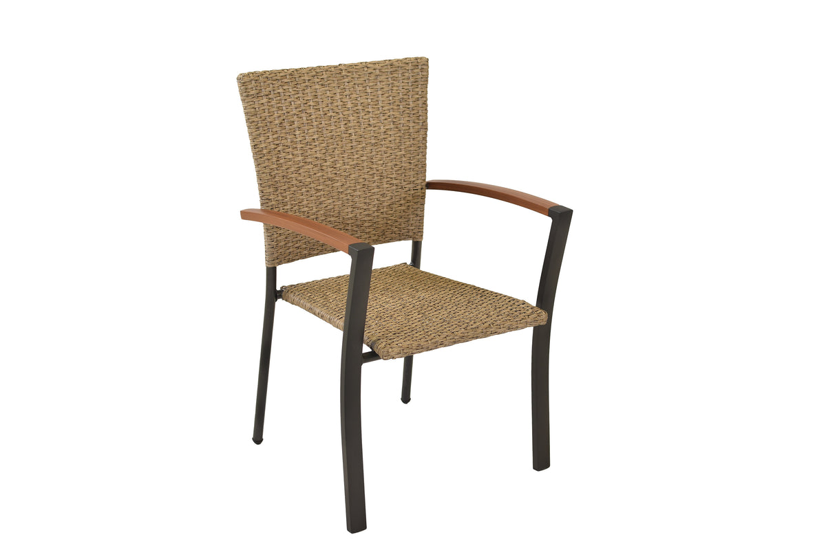 Teramo Set 5tlg.
Alu/KS-geflecht/Polyrattan