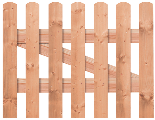 Vorgartentor Friesen 100x60cm, aus Douglasie