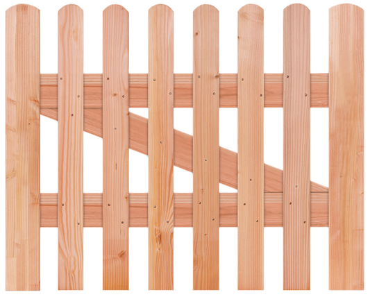 Vorgartentor Nordik 100x60cm, aus Douglasie